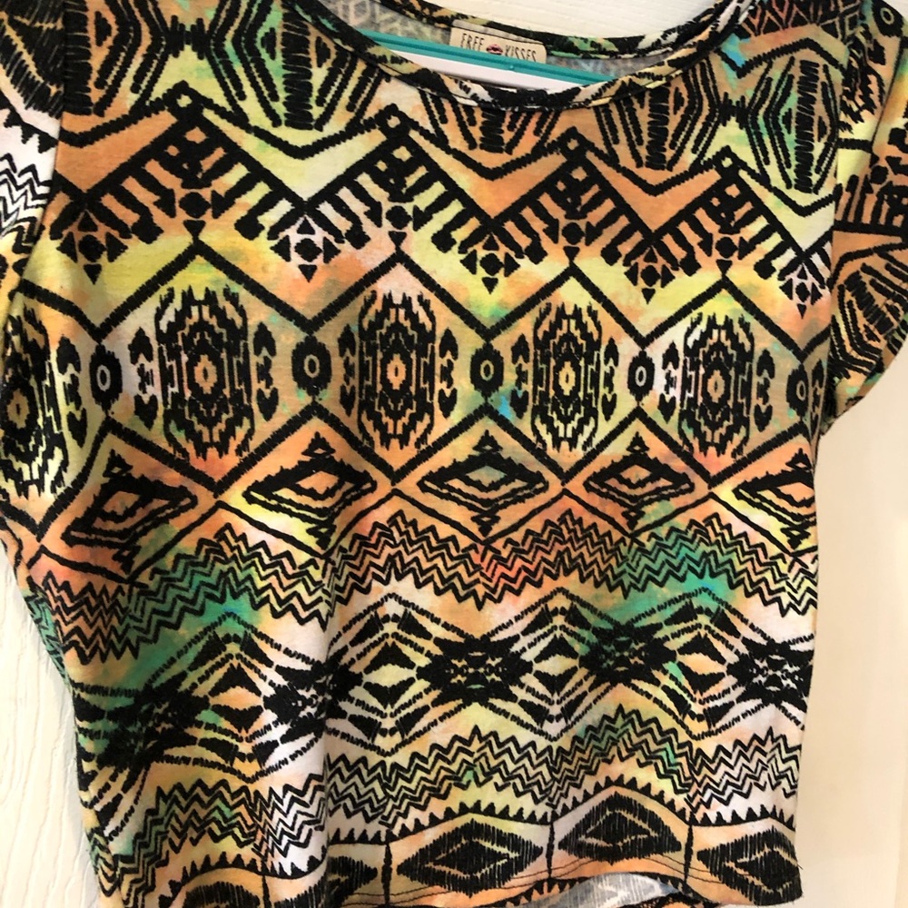 Colorful Crop Top - Picture 2 of 4